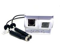 Autohome Van Dual Twin 12V Comercial Inversing Reverse Vista Trasera Cámara de Estacionamiento Blanco