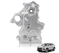 AUTOKAY Cubierta de bomba de aceite de cadena de distribución para Hyundai Accent Sonata Veloster Elantra para Kia Forte Optima 1.6L 12-23 21350-2B701 213502B702