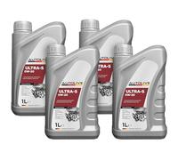 AUTOLIVE Aceite de Motor 0W-20 Sintético para Motores Hybrid, Gasolina y Diésel - API SN/SP - Arranque en Frío y Baja Fricción - Pack de 4 x 1L = 4L