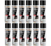 AUTOLIVE Antigravilla para Coche Pack de 12 - Spray Negro de Protección para Bajos, Chasis y Pasos de Rueda - Efecto Anticorrosión y Antirruido Spray 650 ml