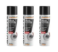 AUTOLIVE GROUP Limpiador de Frenos y Embrague Pack de 3 - Brake & Parts Cleaner - Ayuda a Eliminar Aceites, Grasas, Alquitrán, Resina y Pegamento - No Daña Articulaciones ni Juntas 650 ml