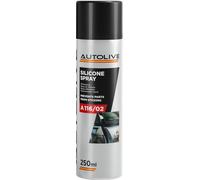 AUTOLIVE GROUP Lubricante de Silicona en Spray - para Plástico, Caucho, Metal, Vidrio - Resiste -45ºC a +200ºC - 250ml