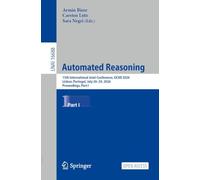Razonamiento Automático – IJCAR 2026: Actas, Parte I (Lecture Notes in Computer Science, 16688)