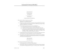 Automated Vehicles Bill Amendments to be moved on report (House of Lords) HLB 1 R b