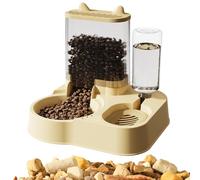 Automatic - 12.4x11.02x10.63 pulgadas | Water Dispenser Food Pet - Large Capacity Bowl Food Storage Container, Automatic Pet Supplies for Dogs Cats