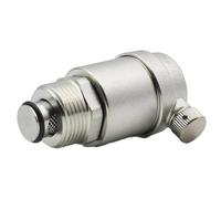 Automatic Air Vent, Self-Bleeding Valve, HVAC Release Fitting - Impairment-Resistant Vent for Boilers Plumbing Hydronic Heating Marine Systems Generators Refrigeration Irrigation Industrial Use