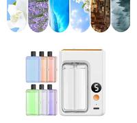 Automatic Aromatherapy Diffuser, Wall Mounted Essential Oil Diffuser, Aromatherapy Machine Automatically Sprays Fragrance, Upgrade Rechargeable 5 Modes Aromatherapy Diffusers (6PCS)