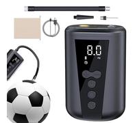 Automatic Ball Air Pump, Digital Pressure Inflator, LCD Display Screen, Compact Rechargeable Design, Ideal for Basketball, Soccer, Volleyball, Football, Travel Gear, Sports Storage Use