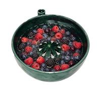 Automatic Berry Washing Bowls with Holes, 360 Degree Cleaning Berry Bowl Washer Spinner for Blueberries, Strawberries, Grapes