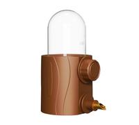 Automatic Bird Drinker, 250 ml Water Feeding Bottle, Pet Cage Water Dispenser and Drinking Tool, Drinking Station Accessory for Small Birds, Parrots 15 x 8 x 12 cm