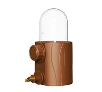 Automatic Bird Drinker, 250ml Water Feeding Bottle, No Drip Pet Cage Water Dispenser, Sturdy, Easy to Install, for Parrots, Budgies, Cockatiels, Small Birds and Cage Accessories