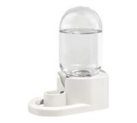 Automatic Bird Feeder - 1Piece Parakeet Food Container, Lovebirds Water Feeder, Clear Dispenser | Hanging Cage Seed Station Accessory For Macaw Pet Parents Animal Lovers Trainers