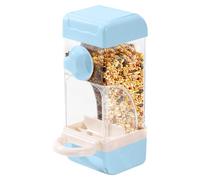 Automatic Bird Feeder for Cage - 500ml Automatic Magnetic, Anti Spill Clear Large Capacity, Parrot Feeder Splash Proof for Parakeet Hummingbird, Cockatiel Canary Lovebird Indoor Outdoor, Backyard Gard