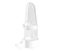 Automatic Bird Feeder for Cage, Clear Food and Water Container, Inside Cage Feeder Drinker for Budgies Cockatiels Parrots Lovebirds Canaries Hummingbirds Pet House Supplies 6.69x3.54 Inches