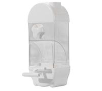 Automatic Bird Feeder, Large Chick Food Container, Smart House Design, Automatic Feeding System, Clear Eater, Shaped Parakeet, Drinker Cage Accessories, 10x7.5x24.5cm, For Cockatiel