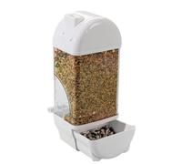 Automatic Bird Feeder, Parakeet Feeder, Cockatiel Feeder, Clear Bird Feeder, Smart Bird Feeder, Large Capacity Bird Feeder, Anti-Spill Bird Feeder, Bird Food Container, Bird Cage Accessories