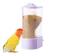 Automatic Bird Feeder - Pet 19x8cm | Large Capacity Cage and Outdoor Food Dispenser | Husk-Separating Feeder with Perch For Bluebirds Finches Sparrows Their Food Stays Fresh.