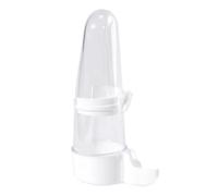 Automatic Bird Feeder, Transparent Hanging Food and Water Dispenser, 6.69x3.54 Inches Large Capacity Container for Budgies, Cockatiels, Parrots, Lovebirds, Canaries, Easy Install Accessory