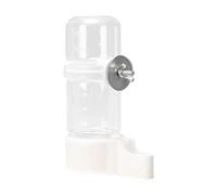 Automatic Bird Water Dispenser, Large Capacity Parrot Parakeet Feeder Drinker, 5.28x2.17x1.18 Inches Portable Hangable Food and Drinking Container Accessories for Bird Cage