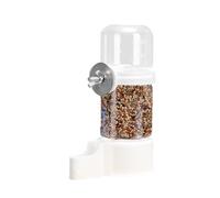 Automatic Bird Water Dispenser, Large Capacity Parrot Waterer, 2,17 x 1,18 in Automatic Parakeet Alimentador y Drinker, Hangable Food Dispenser Container, Perfect for Cage Accessory