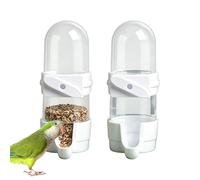 Automatic Bird Water Feeder - Lock Bottle System, Continuous Hydration with Leak Control Design, Bird Feed, Drinking Device, Water Dispenser for Parakeet Cockatiel Lovebirds Conure Parrot Canary