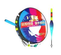 Automatic Bobber Fishing Line Set - 100M Nylon Rig Kit for Freshŵater/Salt