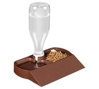 Automatic Bowl Water Dispenser - Reptile Water Dispenser - Reptile Water Feeder, Multipurpose Large Capacity Feeding Accessories Waterer Food Dish Portable For Lizards Turtle Bearded Dragons