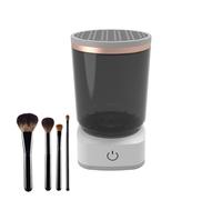 Automatic Brush Cleaner Spinner, Makeup Brush Washer and Dryer, Plug-In Electric Foundation Brush Cleaner Dryer Machine for Dressing Room, Compact and User-Friendly Design, Ideal for Home