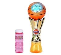 Automatic Bubble Machine, Handheld Bubble Blower, 11.4x5.8 Inches Battery Powered Bubblle Toy with Lights, Outdoor Bubbles Toy, Kid’s Play Machine with Fun Design, Bubbles Blower for Boys and Girls