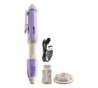 Automatic Bubble Machine Pen Style Toy | Portable Electric Foam Bubbles Maker with LED Illumination | Easy Carry Outdoor Bubble Blower | Interactive Play Activity Accessory For Backyard Garden Lawn