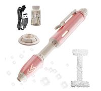Automatic Bubble Machine Pen Style Toy | Portable Electric Foam Bubbles Maker with LED Illumination | Easy Carry Outdoor Bubble Blower | Interactive Play Activity Accessory For Backyard Garden Lawn