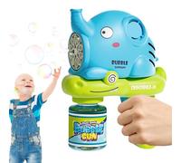 Automatic Bubble Maker, Elephant Bubbles Machine, 5,91 x 2,95 x 7,09 pulgadas, Electric Blower Toy, lindo diseño ligero para decoración exterior, fiesta de cumpleaños, y rosa