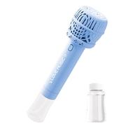 Automatic Bubble Wand - Electric Bubble Maker with Multi-Hole Blower, Handheld Party Toy with Light and Buble Solution | Leak-Proof Outdoor Fun Toy For Kids Ages 3-16 Girls Boys Adults Party