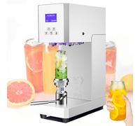 Automatic Can Sealer, 370W Electric Can Sealer Machine with LCD Display, Diameter 2.2" and Adjustable Height, for Plastic, Glass and Tin Cans, Ideal for Juice, Milk Tea, Coffee, and Pop,White
