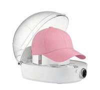 Automatic Cap Care Machine, 1000W Electric Hat Steam Cleaner Shaper, Adjustable Support Hat Frame, Steam and Dry, Touch Screen, Safety Lock, for Baseball Shape Restoration