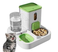 Automatic Cat Feeder and Water Dispenser, Automatic Water Dispenser and Food Dispenser, Portable Electric Kitten Feeder, Medium Pet Feeder, Puppy and Kitten Feeder, Automatic Pet Feeder and Water