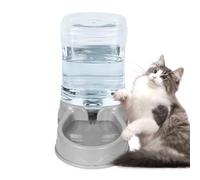 Automatic Cat Feeder, Cat Waterer Food Feeder, Large Capacity Dog and Cat Food and Water Dispenser with System, Automatic Pet Feeder and Waterer for Small to Medium Pets, Convenient Food