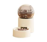 Automatic Cat Feeder Dispenser - Pet Food Water System for Home Use | Large Capacity Container with Continuous Flow Design, Spill Resistant Base, Feeding Drinking Station for Cats Dogs