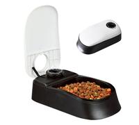 Automatic Cat Feeder, Pet Food Dispenser, Authentic Timed Feeding Machine, Smart Meal Schedule Device for Cats Dogs Small Pets Use, Portion Control Automatic Feeding System
