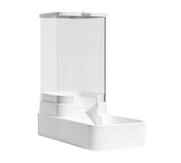 Automatic Cat Feeder, Pet Waterer, Large Capacity Pet Waterer, Food, 3.8L Animal Feeder For Large Dogs/Multi-Cat Household, 29x13.5x28.5cm, White