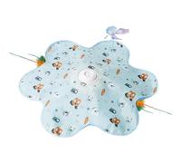 Automatic Cat Toy - 3 Modes Rechargeable Fluttering Butterfly Teaser, Indoor Kitten Exercise Kickers, Interactive Electronic Feline Entertainment Device | Motion Activated Wand Pounce Stimulator for I