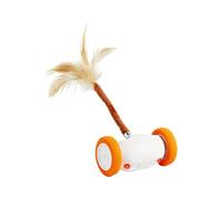 Automatic Cat Toy - 7.8x4.2cm Tail Touch Activated Moving Teaser Lighted Play Device, Self Interactive $ Pet Gadget | Stimulation Exercise Entertainment Tool for Kitten Indoor Apartment Enrichment