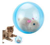 Automatic Cat Toy - Electric Rolling Ball | Motion Sensing Plush Hamster
