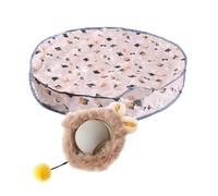 Automatic Cat Toy - Interactive Toys For Cats With Rolling Ball -70cm Electric Rolling Ball & Hunting Cover For Indoor Play. Interactive Self-Play Exercise Toy With Oxford Cloth & Quiet Motor.