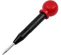 Automatic Center Pin Punch Woodworking Tools Spring Loaded Marking Metal Drill Bits Wood Press Dent Marker Tool(Black1)(Black1)