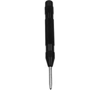 Automatic Center Pin Punch Woodworking Tools Spring Loaded Marking Metal Drill Bits Wood Press Dent Marker Tool(Black1)(Black)