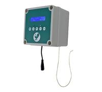 Automatic Chicken Coop Door Opener, Automatic Chicken Coop Door with Timer, Chicken Coops Door with Remote Control and LCD Screen, Rechargeable Chicken Door Opener with 3 Modes and