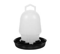 Automatic Chicken Waterer - Poultry Drinker | Duck Waterer for Goose Pigeon Quail Livestock, Gravities Fed Watering System for Chicken Coop, Farm Feeding Drinking Equipment