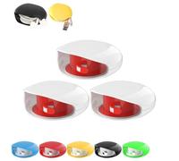 Automatic Cord Reel, 2026 New Retractable Cable Winder Organizer for USB Data Charging Cables, Phone Cords, Headphone Wires, Tangle-Free Portable Storage Case (White,3PCS)