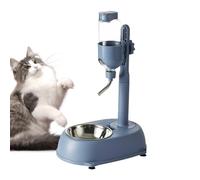 Automatic Dog Feeder - Pet Water Fountain with No-Drip Design, Leak-Proof Pet Water Bottles | Innovative Pet Drinker Feeder for Clean Drinking, Hanging Pole Drinking Fountain Water Bottle for Dogs